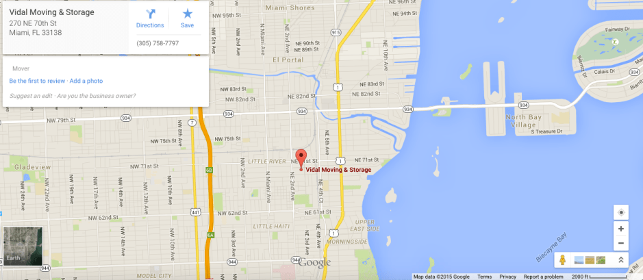 Vidal Moving Location